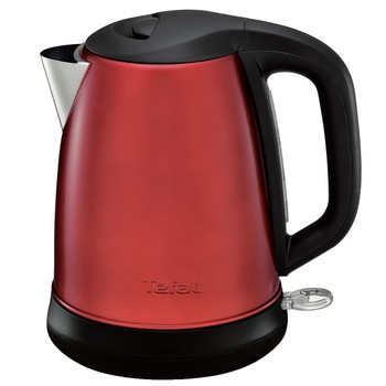 Fierbator Tefal Subito Select KI270930, 2400W, capacitate 1.7L, filtru anticalcar, indicator luminos, oprire automata, Rosu Fierbator Tefal Subito Select KI270930, 2400W, capacitate 1.7L, filtru anticalcar, indicator luminos, oprire automata, Rosu