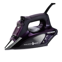 Fier de calcat Rowenta Focus 3 DW5125, 2400W, rezervor apa 0.3L, jet de abur 150g/min, abur variabil 40g/min, talpa Microsteam 400 Laser, Violet