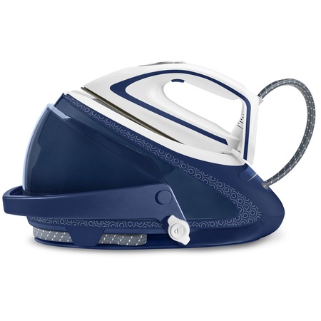 Statie de calcat Tefal Pro Express Ultimate GV9591E0, 2600 W, 8 bari, 180 g/min, 600 g/min, 1.9 l, Talpa Airglide Autoclean, anticalcar, antipete, Alb/Albastru