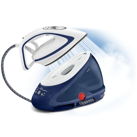 Statie de calcat Tefal Pro Express Ultimate Care GV9580E0, 2600W, capacitate rezervor 1.9L, 8 bari jet de abur 580g/min, abur variabil 180g/min, Albastru