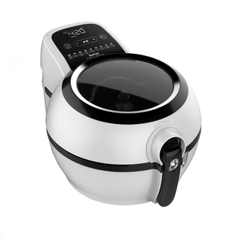 Friteuza fara ulei Tefal ActiFry Genius FZ760030, 1350W, capacitate alimente 1.2 kg, vas antiaderent, oprire automata, compatibil cu retete lichide, Gri Friteuza fara ulei Tefal ActiFry Genius FZ760030, 1350W, capacitate alimente 1.2 kg, vas antiaderent, oprire automata, compatibil cu retete lichide, Gri