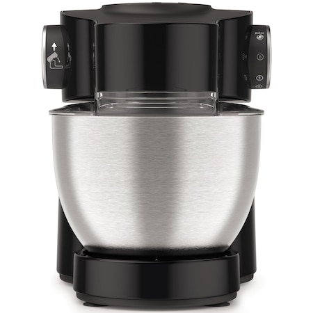 Robot de bucatarie Tefal Wizzo QB309838, 700W, 4L, functie pulse, mixer, carlig pentru aluat, Negru