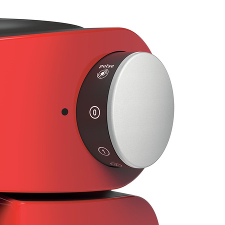 Robot de bucatarie Tefal Wizzo QB307538, 700 W, 4 l, Functie pulse, Mixer, Carlig pentru aluat, Rosu