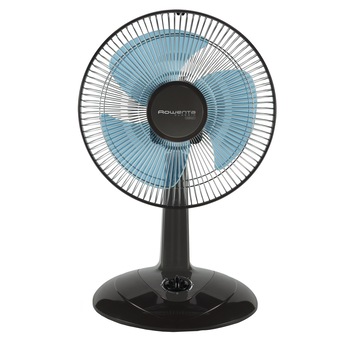 Ventilator Classic Compact Rowenta VU1930F0, 3 trepte viteza, grila de protectie, design compact, Negru Ventilator Classic Compact Rowenta VU1930F0, 3 trepte viteza, grila de protectie, design compact, Negru