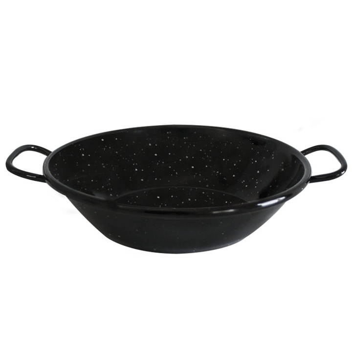 Mini tigaie paella emailata otel carbon Valenciana 16cm MN0144187