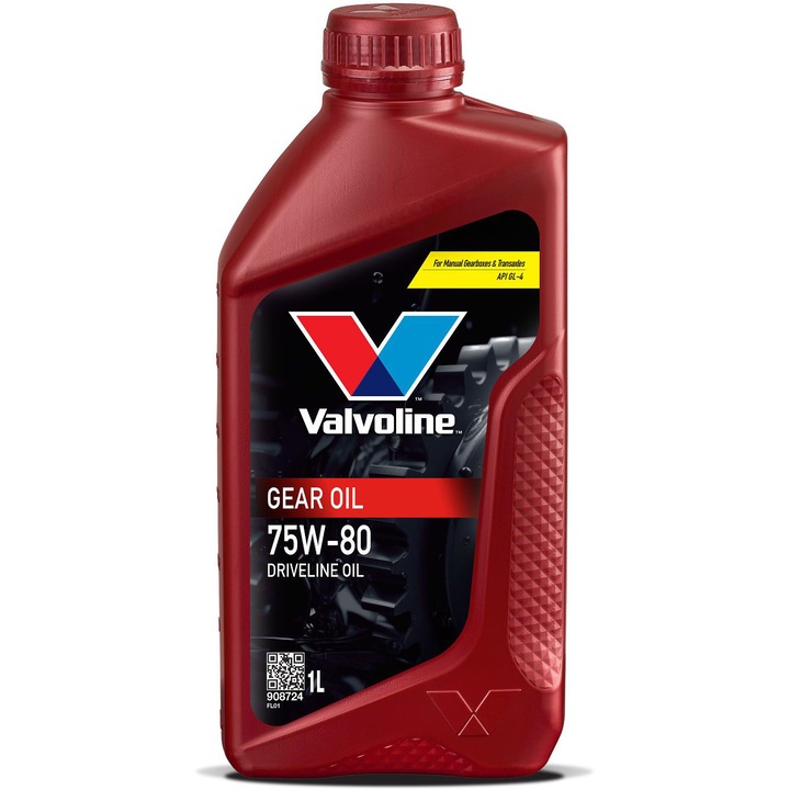 Ulei transmisie VALVOLINE 75W80 GL3/GL4/GL4+ GEAR OIL 1L