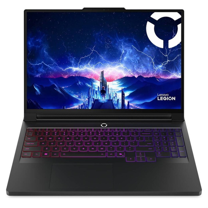 Laptop Lenovo Legion Pro 7i WQXGA 16 inch Intel Core Ultra 9 290HX+ 64GB 1TB SSD RTX 5080 Windows 11 Home Eclipse Black