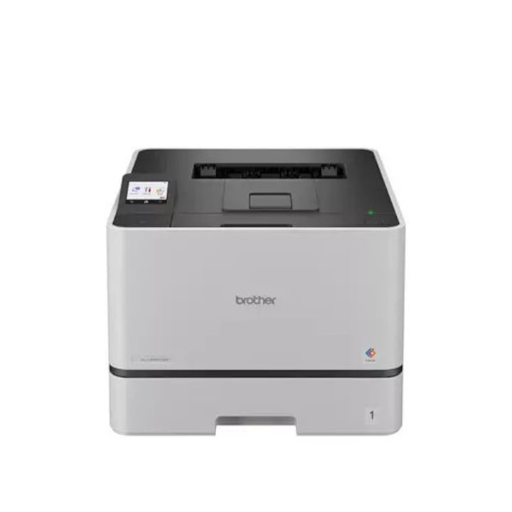 Imprimanta Laser color Brother HL-L8430CDW, A4, 31ppm, WiFi Direct, USB2.0, ecran 2.7" (6.8 cm) Touch Screen, 512 MB, Alb/Negru