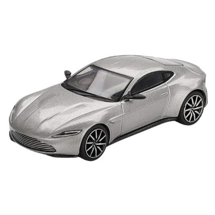 Aston Martin DB10 Spectre autómodell, angol nyelvű csomagolás, 2015, 1:64-es méretarányú Mini GT (MGT00910-007E)