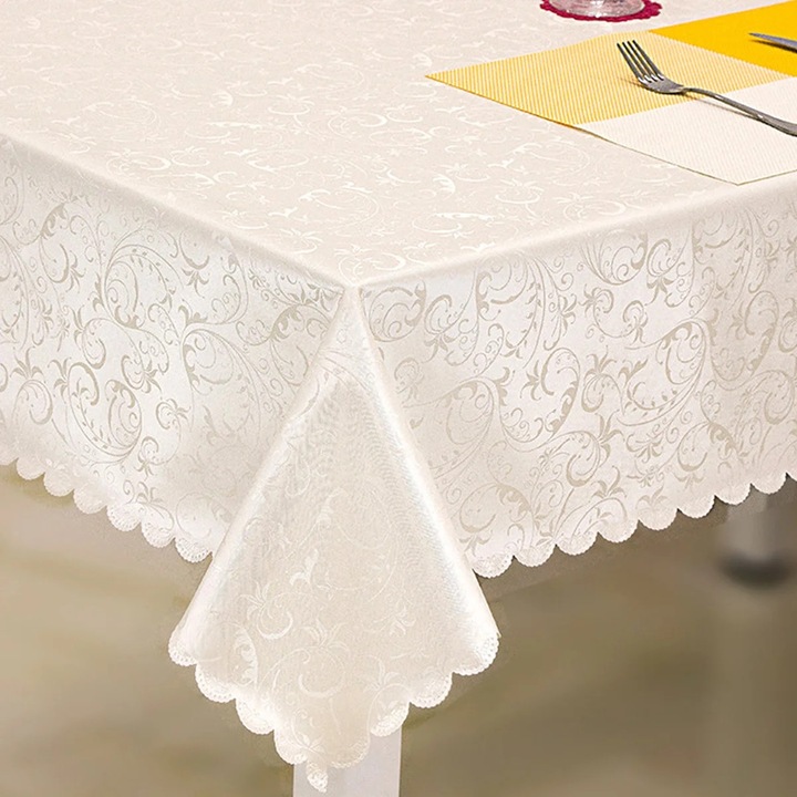 YANYXR asztalterítő szett 4 darabos vízálló téglalap alakú 152x213cm többszínű