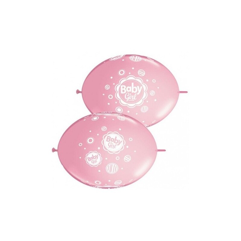Baloane Latex Quicklink (Cony) Roz Baby girl, 12