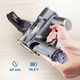 Aspirator vertical fara fir 3 in 1 ETA Panther PRO 7250 90000, statie de autocuratare, autonomie 60 min, motor BLDC 450W, Li-Ion 28, 8 V / 2500 mAh