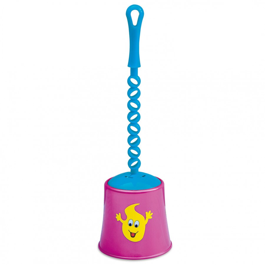 Set perie WC cu suport rotund,pentru copii, Flokids