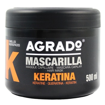 Masca de par cu Keratina antielectrizare 500ml Agrado Masca de par cu Keratina antielectrizare 500ml Agrado