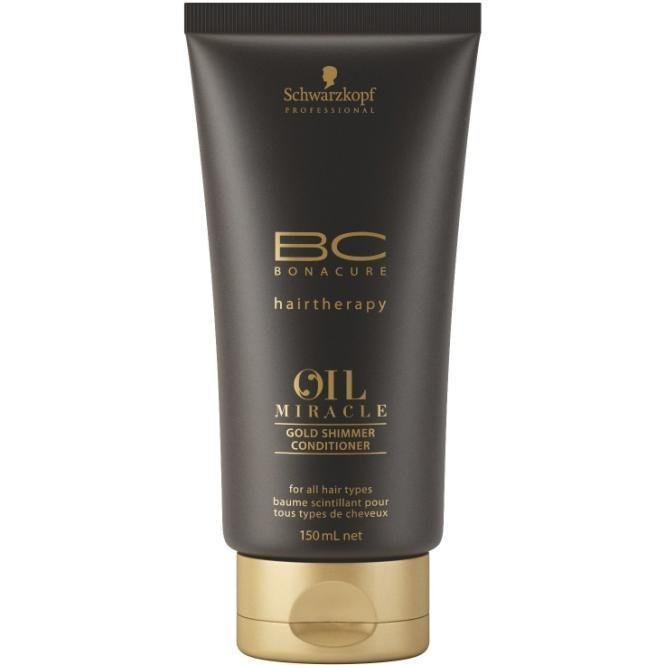 Balsam Schwarzkopf Professional, Bonacure Oil Miracle Gold Shimmer, pentru stralucire, 150 ml