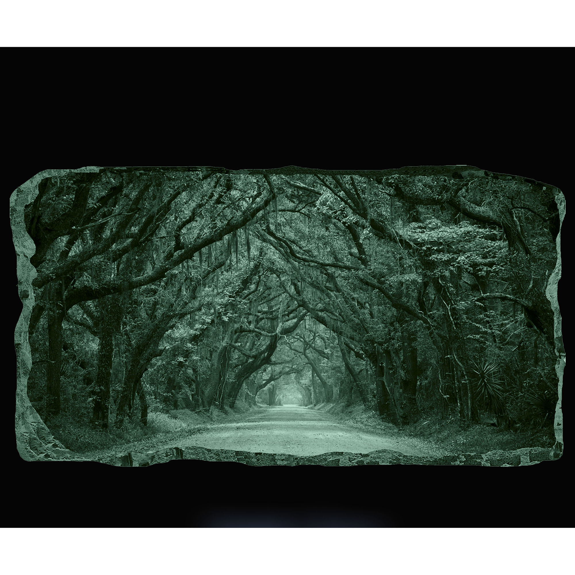 Fototapet 3D Startonight Tunel Verde in Padure, Natura, Luminos in ...