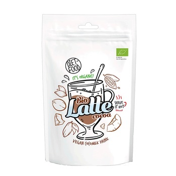 Bautura vegana Cacao Latte cocos bio 200g Bautura vegana Cacao Latte cocos bio 200g