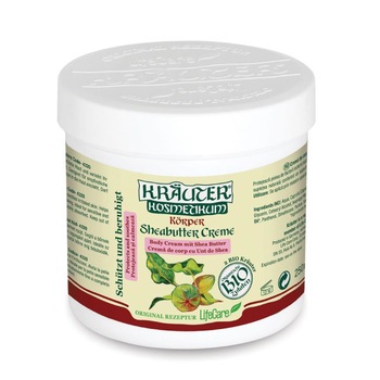 Crema de corp calmanta, cu unt de Shea 250 ml Crema de corp calmanta, cu unt de Shea 250 ml