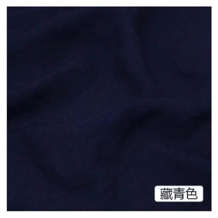 Anyag: pamut poplin textil, 100x145cm, sötétkék, egyszínű