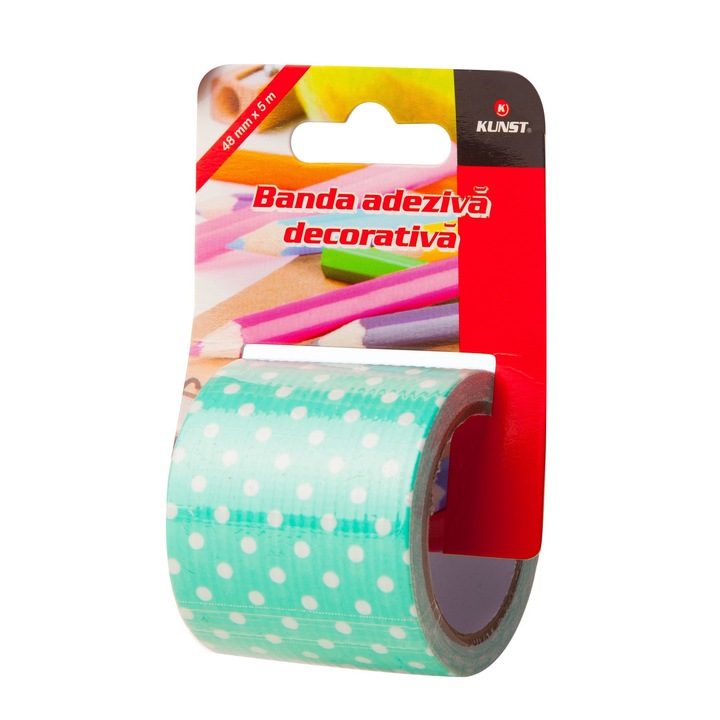 Banda adeziva decorativa Kunst Buline 500x4.8 cm, tip Duct Tape