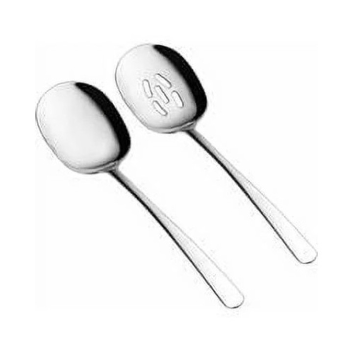 Set linguri servire YANYXR inox 1 simpla 1 cu gauri