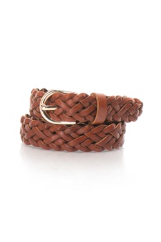 Pieces, Curea de piele impletita Pieces, Curea de piele impletita