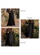 Rochie midi eleganta neagra maneci bufante poliester