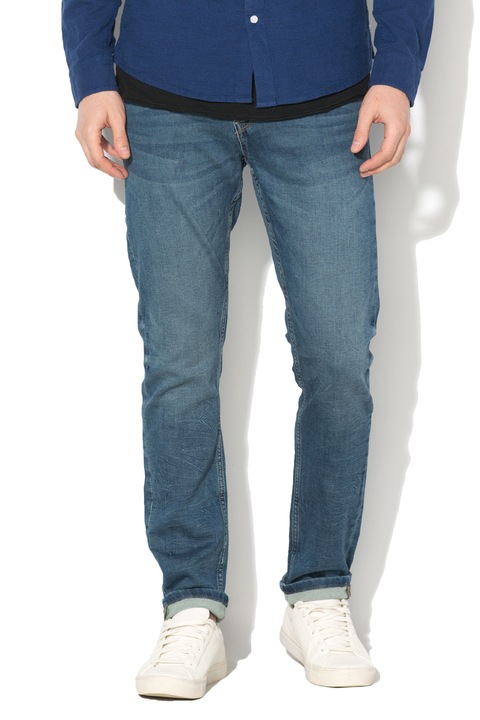 Only & Sons, Blugi slim fit Loom, Albastru inchis