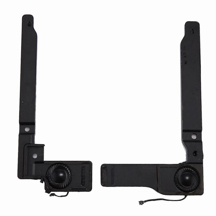 Difuzoare interne stanga dreapta pentru Macbook Air 13.3 inch A1369 A1466, negru, set