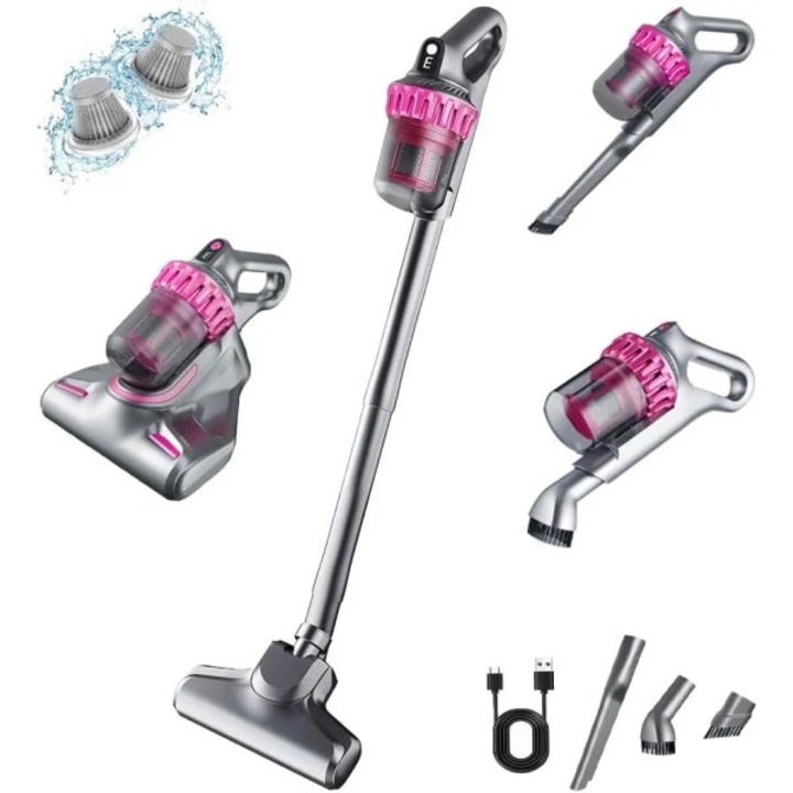 Aspirator fara fir Luxis 4 in 1, anti acarieni, saltele, tapiterie auto, aspirare puternica - LuxVac-170