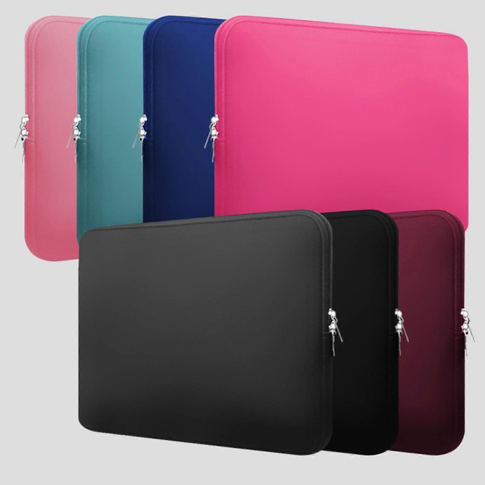Husa laptop 14 inch, protectie, buzunar frontal, multicolor, 36x1.5x26cm