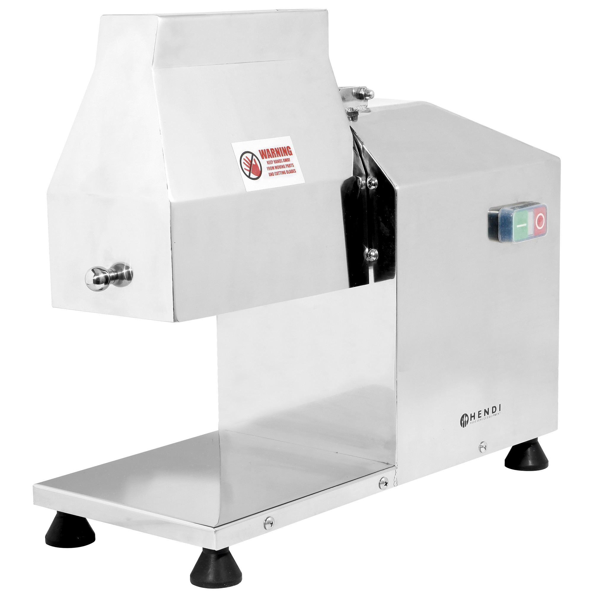 Aparat fragezire carne Hendi, 350 W, Role pentru vita si porc incluse, 75 rpm, Inox