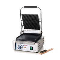 contact grill suprafete striate din fonta cu invelis ceramic 1800 w corp inox hendi potrvit si pentru uz profesional imagen 47_0_
0