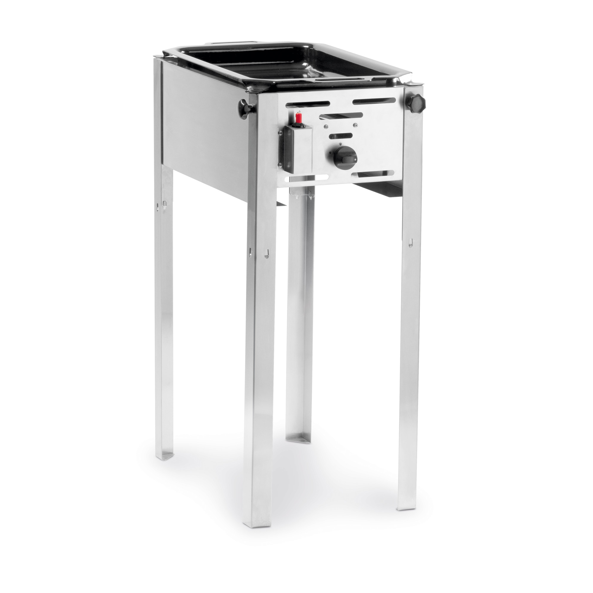 Grill Master profesional, Hendi, model Mini, cadru inox, 5800W, 34x54x(H)84 mm