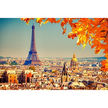 Fototapet Paris turn Eiffel (270 x 255 cm) Fototapet Paris turn Eiffel (270 x 255 cm)