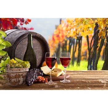 Fototapet Toamna in podgorie (380 x 255 cm) Fototapet Toamna in podgorie (380 x 255 cm)