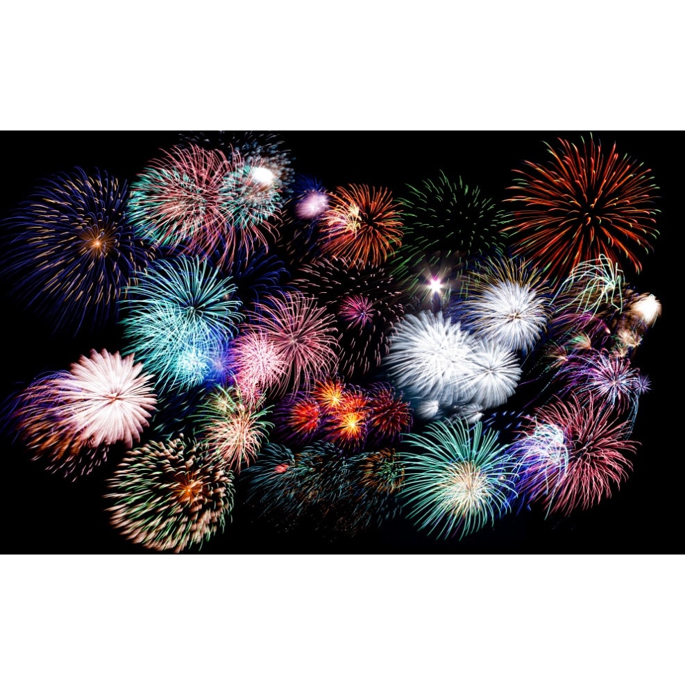 Fototapet din autocolant de perete Artificii 200 x 135 cm