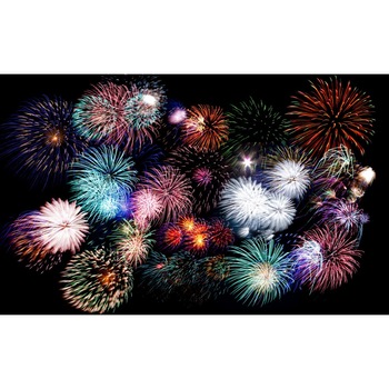 Fototapet Artificii 300 x 200 cm Fototapet Artificii 300 x 200 cm