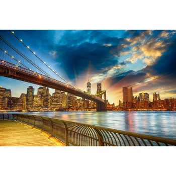 Fototapet Calea spre New York 300 x 200 cm Fototapet Calea spre New York 300 x 200 cm
