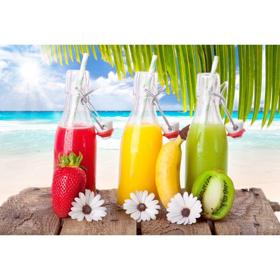 Fototapet Cocktail de fructe (380 x 255 cm)