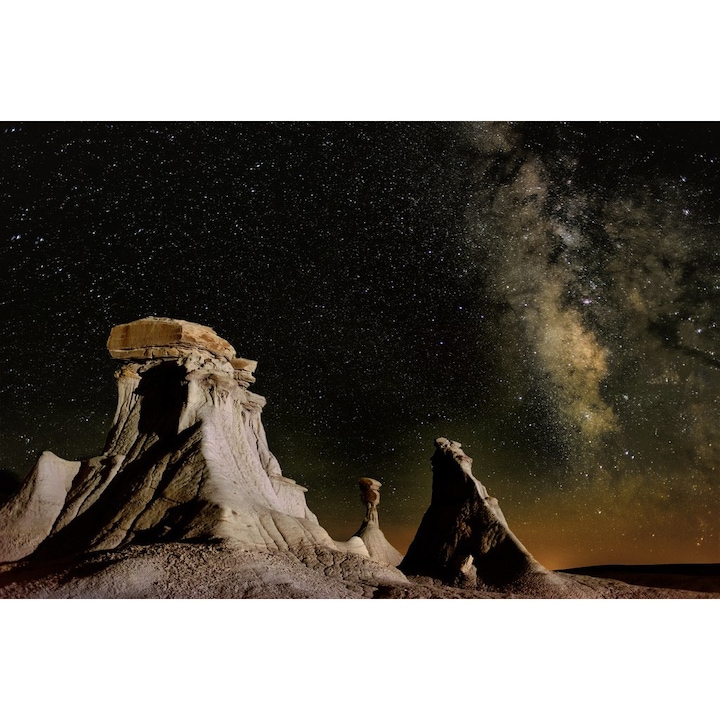 Fototapet de perete autoadeziv si lavabil Stele prin valea visurilor200 x 135 cm