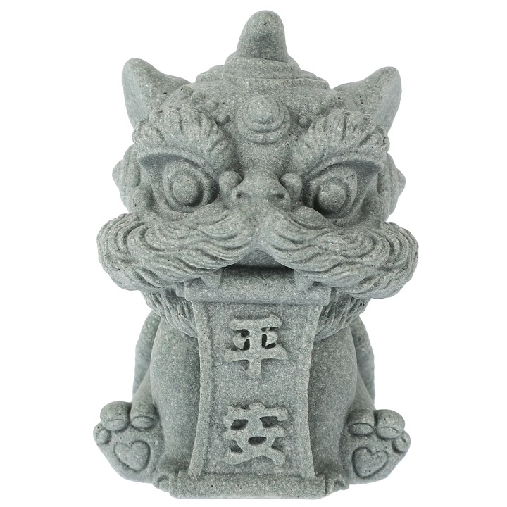 Figurina leu YANYXR rasina compact 6.8x5.5x4.6cm