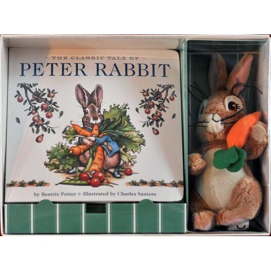 The Peter Rabbit Gift Set: Including a Classic Board Book and Peter Rabbit Plush [With Peter Rabbit Plush], Charles Santore (Illustrator)