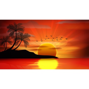 Fototapet Apus de poveste 300 x 200 cm Fototapet Apus de poveste 300 x 200 cm