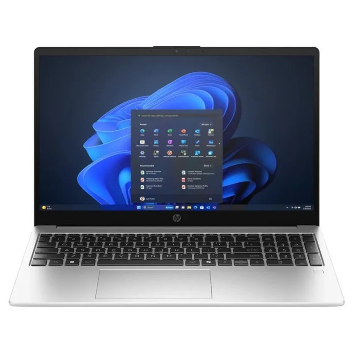 Laptop HP 255R G10 FHD 15.6 inch AMD Ryzen 5 7535U 16GB 512GB SSD Windows 11 Pro Silver