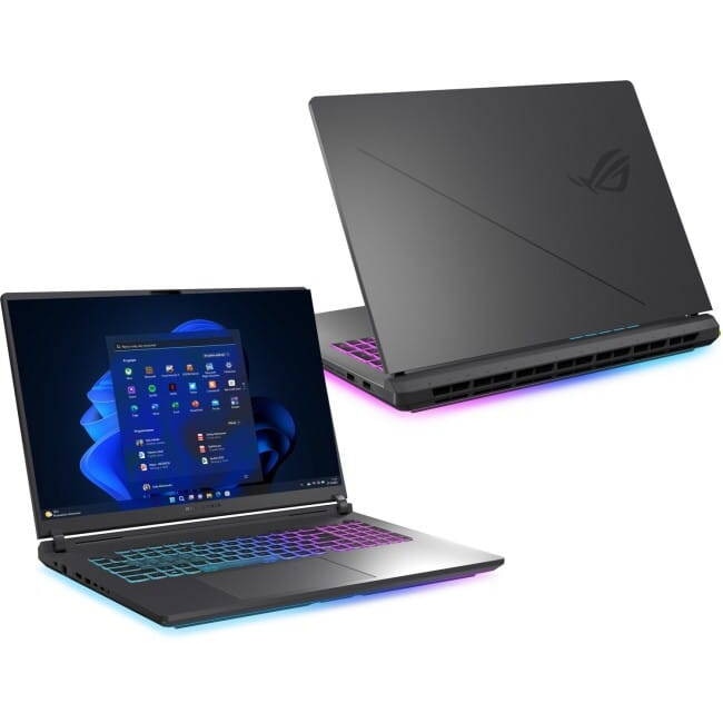 Laptop ASUS ROG Strix G18 G815LR-U9R321X Intel Ultra 9 290HX 18inch 32GB 1TB Windows 11 Pro RTX5070Ti Negru