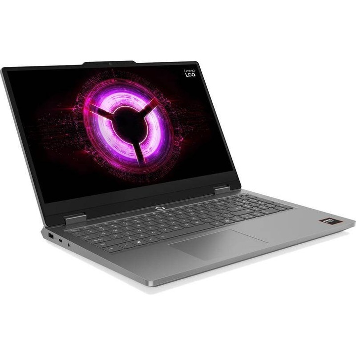 Laptop Lenovo LOQ Essential 15 Ryzen 7 170 15.6inch 144Hz 16GB 512GB Windows 11 Home RTX5060 Gri