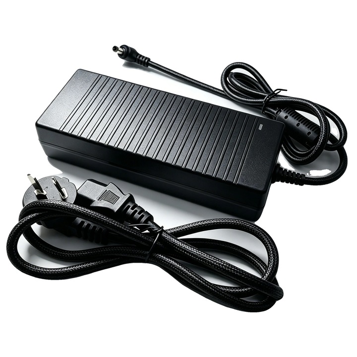 Feszültségátalakító 220V-ról 12V-ra, 15A, tartós műanyag, 11.5x7.5x3cm