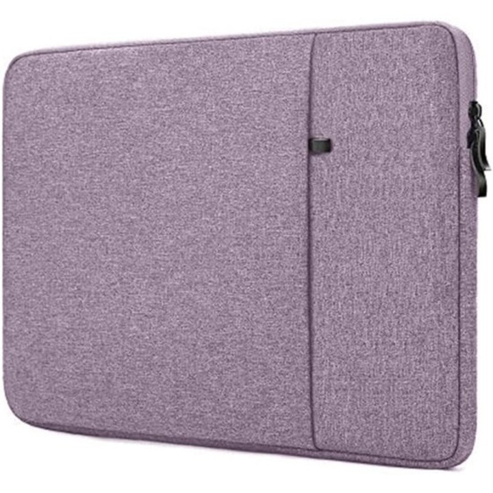 Husa laptop 13 inch, poliester rezistent la apa, negru, 32.3x23.3cm