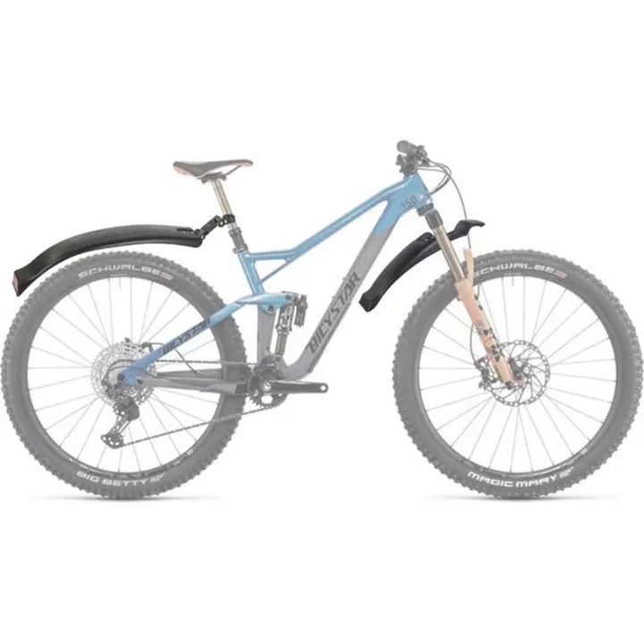 Set aparatori noroi fata si spate MTB 24x29 inch, negru